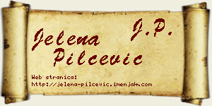 Jelena Pilčević vizit kartica